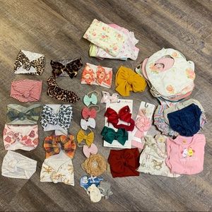 60 ITEM BUNDLE! Baby Girl Closet Clean Out - No smoking, no pets -Will Negotiate